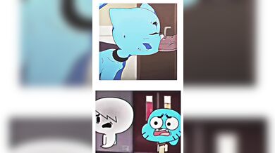 Gumball and Carrie are TRAUMATIZED!?| meme edit