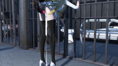 Itsy bitsy teenie weenie yani, shoving her finger in and out of her tiny anus