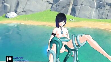 Erotic Night with the Seductive Tentacle Creatures: Yelans Tentacular Obsession