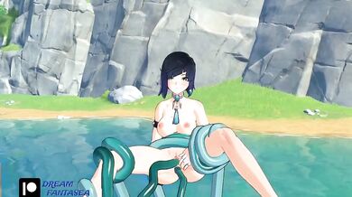 Erotic Night with the Seductive Tentacle Creatures: Yelans Tentacular Obsession