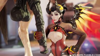 Watch the action unfold in Hentai Merciful Horse Handjob with Wiloh95