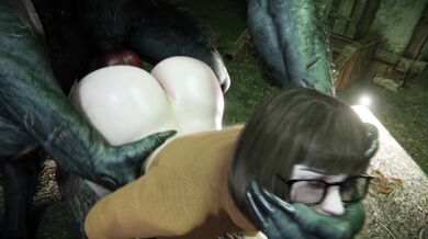 Dora the Explorer gets her ass pounded by a massive tentacle monster in Rekin3D!