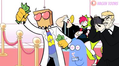 Dirty Mess in the Hotel Bathtub