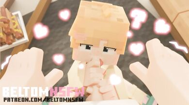 Watch the Minecraft blow job beltomNSFW porn video online now!