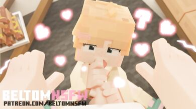 Watch the Minecraft blow job beltomNSFW porn video online now!