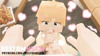 Watch the Minecraft blow job beltomNSFW porn video online now!