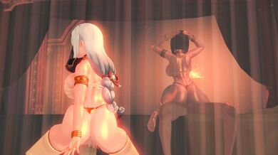 Sexy Asian chick gets fucked in the bushes without a silhouette