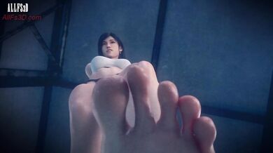 Final Fantasy XXX - Tifa Steps On You