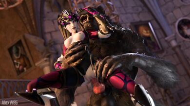 Watch AlexW95, the sexiest Widowmaker and Werewolf ever seen in hentai PORN!