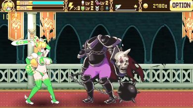 Watch the scene unfold as our heroine battles her way through an epic porno adventure