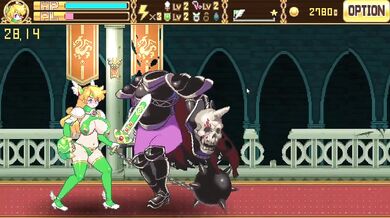 Watch the scene unfold as our heroine battles her way through an epic porno adventure