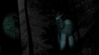 You wake up in a dark room, unable to move or scream as you see a shadowy figure lurking in the corner