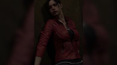 Claire gets stuffed by Mr X in an intense hentai scene