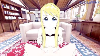 Fullmetal Alchemist - Winry Rockbell gets fucked hard in intense sex scene