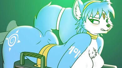 Krystal, the sex doll, gets fucked by a mysterious intruder [alt text]