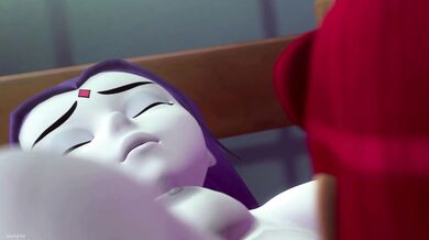 The horny Star devours the juicy cunt of a ravishing raven in this scorching porn video