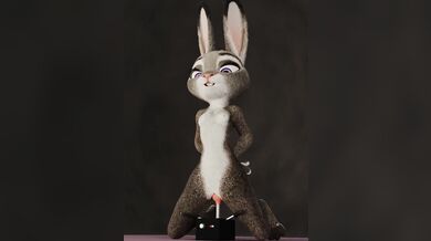 Judy and her Dildo Machine: Fluffys Adventure