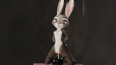 Judy and her Dildo Machine: Fluffys Adventure