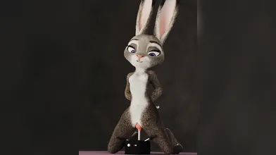 Judy and her Dildo Machine: Fluffys Adventure