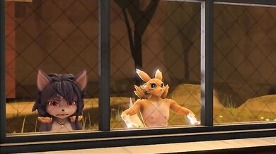 Renamon rides Sumerian Dragon with her massive horse-shaped cock, taking him to a realm of erotic pleasure beyond imagination