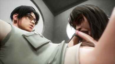 Pantyhose Tease - Horny Girlfriend Does A Dirty Job: Blowjob Lessons