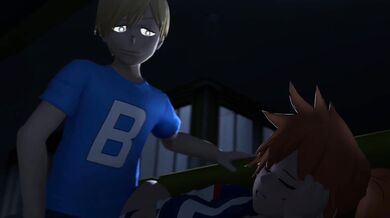 Watch as Kendo, And and Mona get down and dirty in this thrilling hentai porn scene!