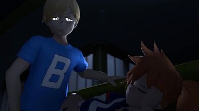 Watch as Kendo, And and Mona get down and dirty in this thrilling hentai porn scene!