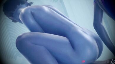 Infiltrating the Meta World: DVa and Tracers Steamy Threesome Escapade!