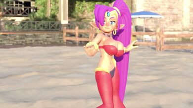 Sapphic Sorcery: Shantaes Ass-Witching Spells