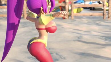 Sapphic Sorcery: Shantaes Ass-Witching Spells