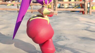 Sapphic Sorcery: Shantaes Ass-Witching Spells