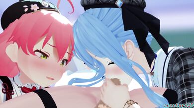 This is a 3D anime compilation featuring Suzutaro, set in the Hoshimachi Suisei world