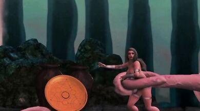 The Enchanting Witch and the Tentacle Vore