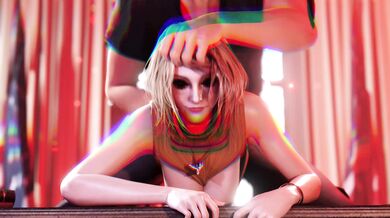 Big-busted BFFs Blowjob Blonde Orgasm Fantasy