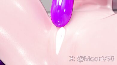 The Mighty Shogun Raiden Takes on a Sex Toy #2 and Conquers It!