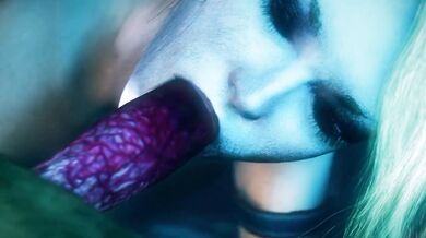 Biker Chick Harley Gets Boned by Canines in the Studio