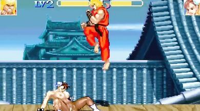 Ryona vs Chun-Li: The Ultimate Hentai Battle!