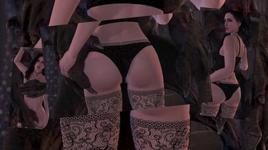 Sinfully Naughty Yennefer and Hyliam (no wm)