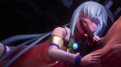 Mitsuboshi Aika is an aquatic goddess who loves to play naughty games in the water