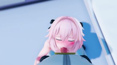 Astolfo Fujimaru - Handjob and Blowjob (Clothed | Nude) [Kaotaro12]