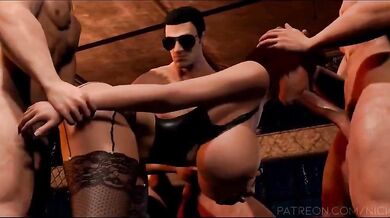 Redhead MILF gets fucked in the office by her sexy boss