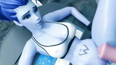 [Hentai] Widowmaker vs Mercy - Fuck Battle - Rondoudou Media