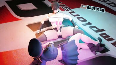 Sexual Awakening of Kasumi and Kokoro (Dead or Alive) [ASDF9146] [4K]