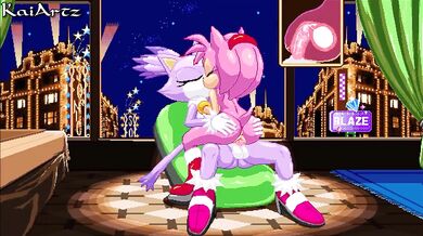 Ride Me Hard and Make Me Cum, Amy X Blaze! (Mykiio and TheKaimanMaster07)