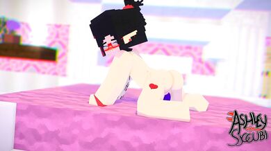 Rebecca takes a huge dildo - Angel Matty