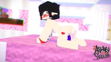 Rebecca takes a huge dildo - Angel Matty