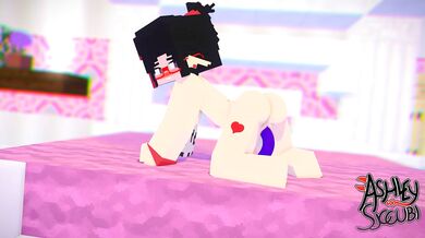 Rebecca takes a huge dildo - Angel Matty