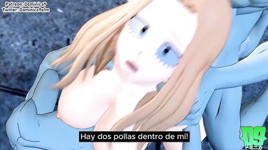 Sexy Couple Strips Dresses Up As Animals And Fucks In A Zoo!