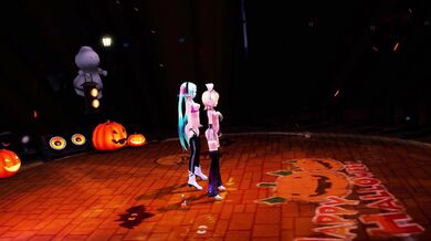 Halloween Night with Rin and Miku - Trick or Treat!