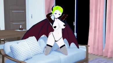 Watch as a beautiful Succubus named Erasa seduces and pleasures her human victim in this intense hentai PORN video!